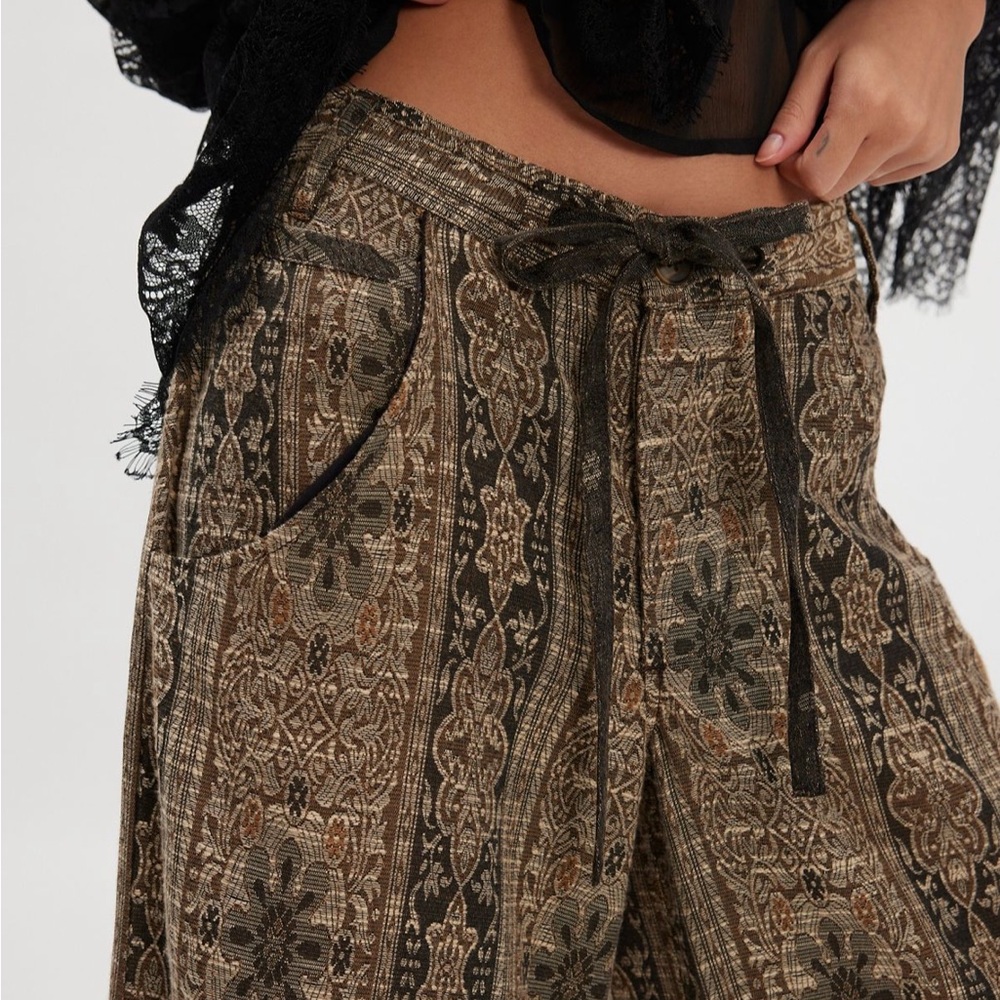 Free People  Dahlia Wide- Leg Pants. - Picture 4 of 6